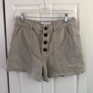 O’Neill Surf Sage Green Button Up Shorts